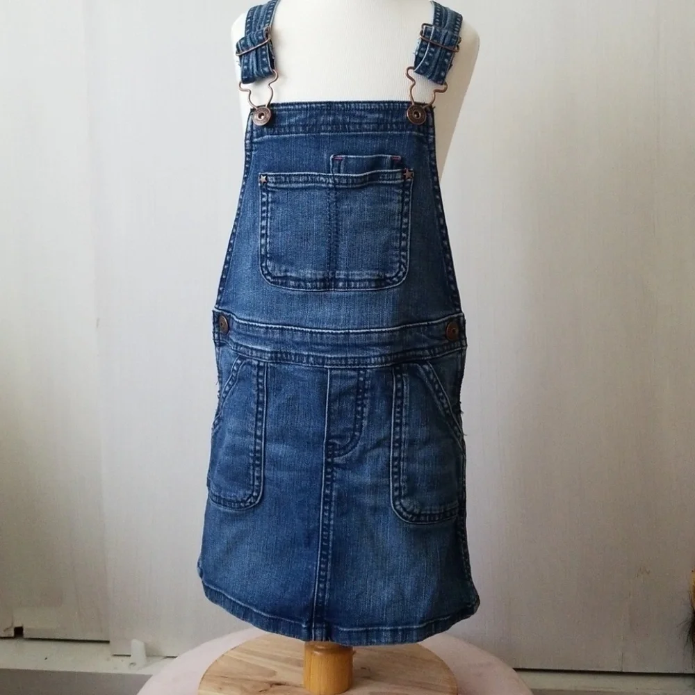 OSHKOSH girls Overall denim dress